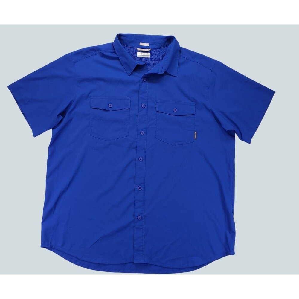 Columbia Men's Omni-Shade Sun Protection Short Sleeve Shirt Size XL